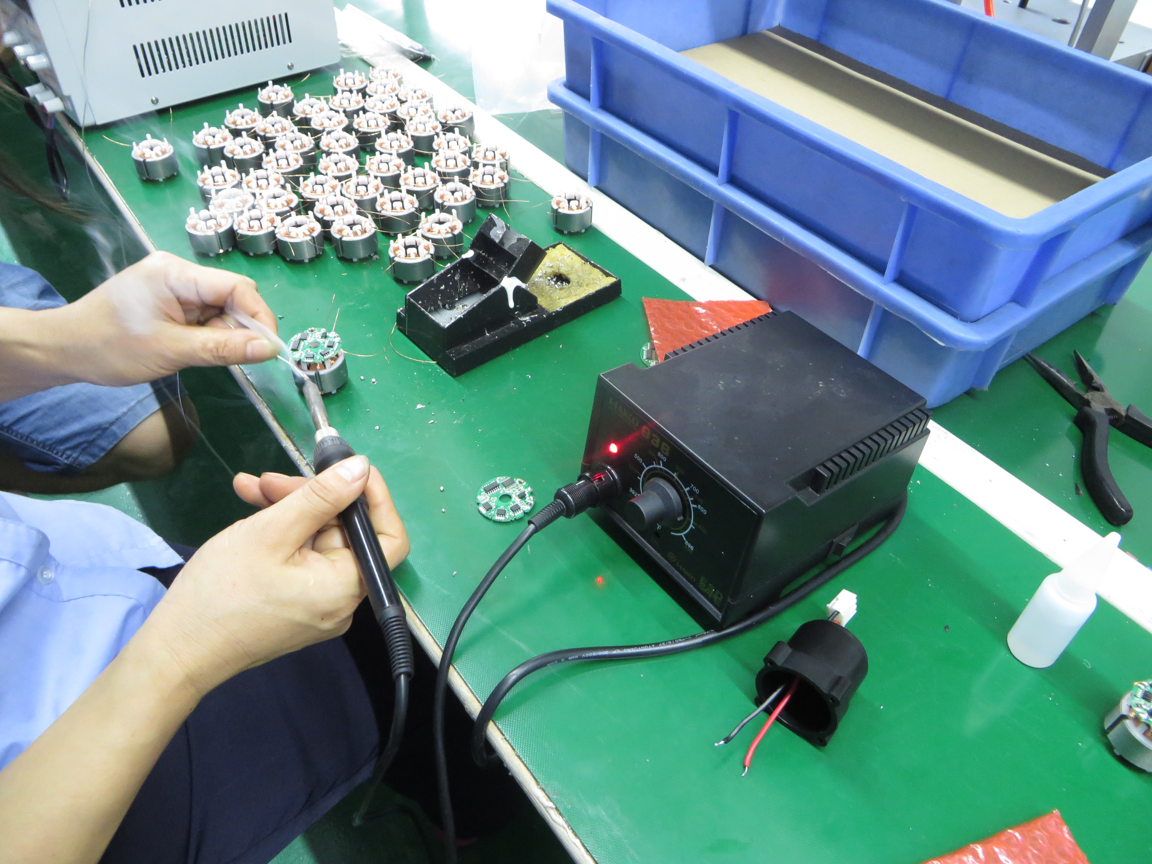 Circuit board soldering
