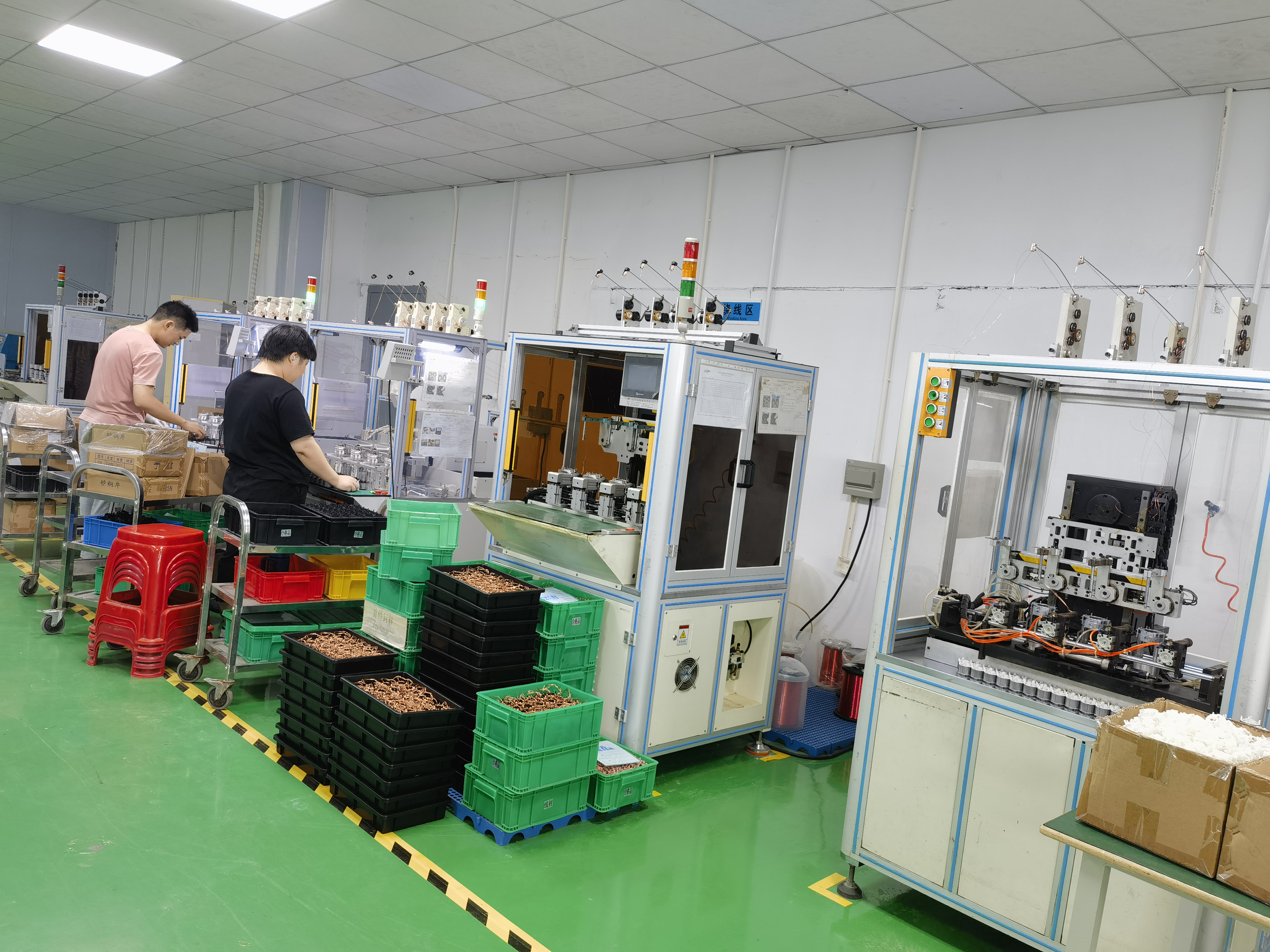 Automatic widing process