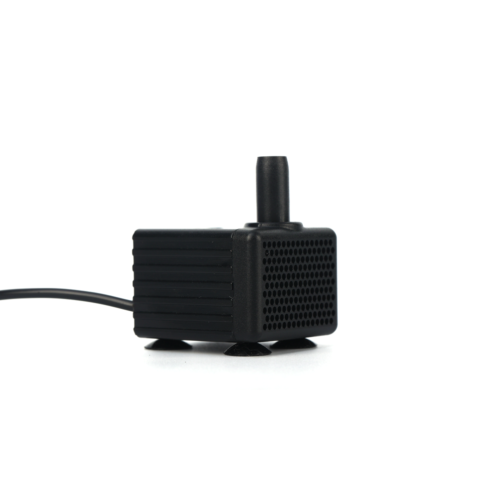 Black Silent Long life Micro Brushless DC Water Pump for Small Fountain Pet Water Fountain Aquairum and Small Home Appliance