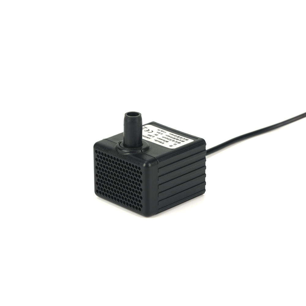 Black Silent Long life Micro Brushless DC Water Pump for Small Fountain Pet Water Fountain Aquairum and Small Home Appliance