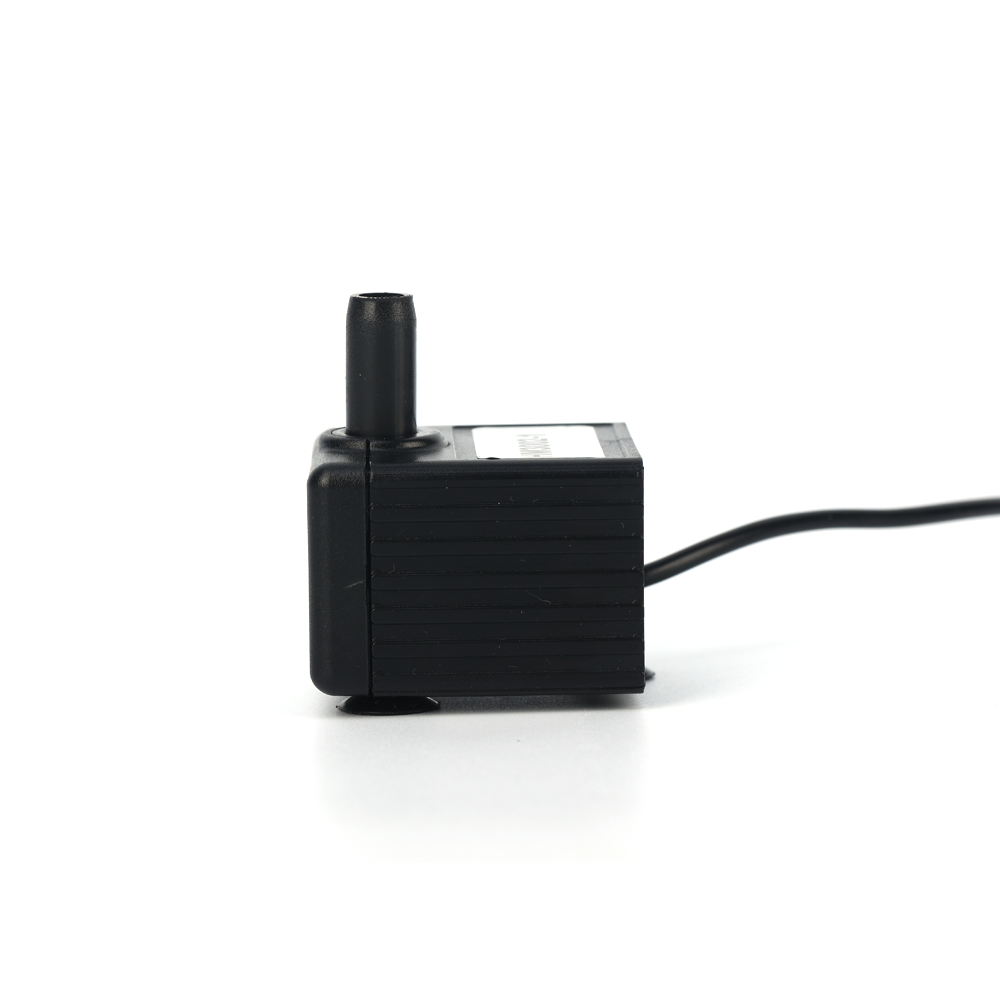 Black Silent Long life Micro Brushless DC Water Pump for Small Fountain Pet Water Fountain Aquairum and Small Home Appliance