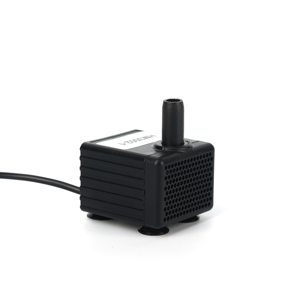 Black Silent Long life Micro Brushless DC Water Pump for Small Fountain Pet Water Fountain Aquairum and Small Home Appliance