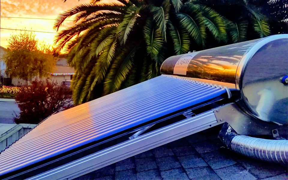 Solar Water Heating System Application
